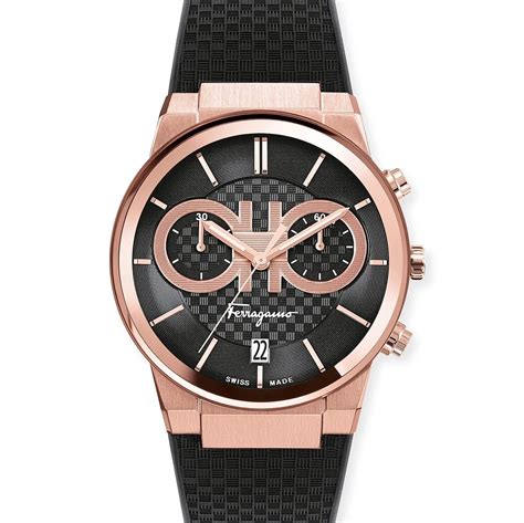 ferragamo sapphire chrono watch.